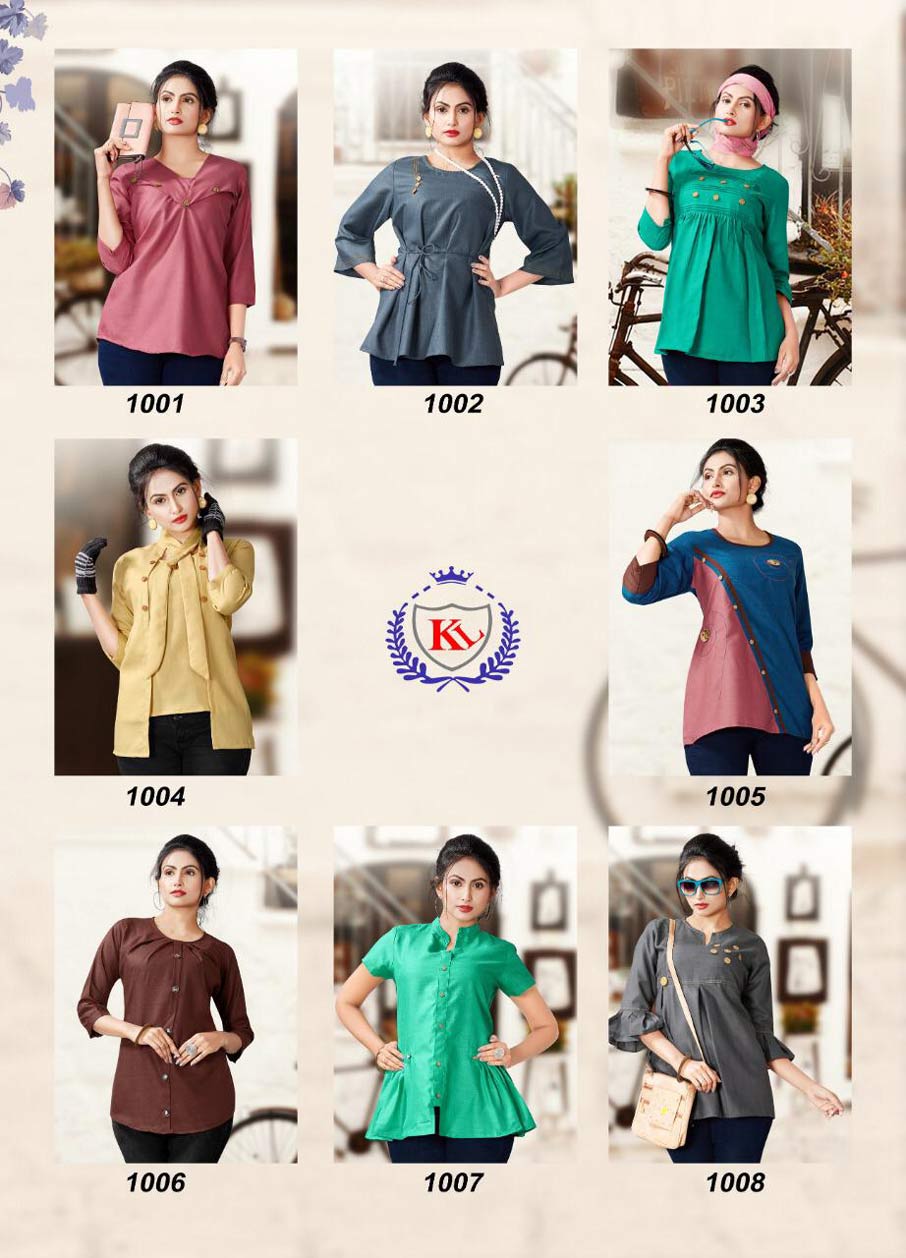 Western Top Kayra Lifestyle Maya Slub Ladies Top Western Top Kayra Lifestyle Maya Slub Ladies Top